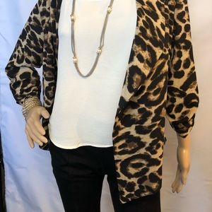Leapord Print Light Blazer
